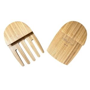 The Pampered Chef Bamboo Salad Tossers